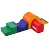 Flieks Kinderrutsche Indoor, 5 in 1 Bausteinkombination mit Produktbild-Vorschau 11