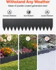 SucceBuy Bordure de pelouse, lot de 6, 1016 x 254 mm, Voir les images du produit 2