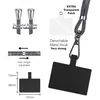 NALIA Lanyard universel avec 2 pads & mousqueton - 160cm de Voir les images du produit 3