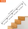 VEVOR 396cm Retro Wasserrohr Handlauf Geländer Wandhandlauf Produktbild-Vorschau 13