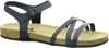 Longo Komfort Sandalen Damen 333131353436 Schwarz 42 EU Produktbild-Vorschau 6