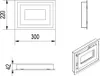 Coperchio di ventilazione vento 22x30 crema Anteprima dell’immagine prodotto 3