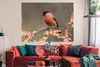MuchoWow® Poster Vogel - Laub - Herbst - Gimpel - 160x120 Produktbild-Vorschau 2