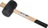 KRAFTMANN 1861 Gummihammer, Kopfdurchmesser 65 mm, 500 g Produktbild-Vorschau 2