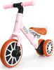 Trojkolka cross-country bicykel s pedálmi 2v1 Ružová Náhľad obrázku produktu 3