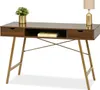 Bureau DEVON - or / noyer Voir les images du produit 1