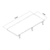 Scaffale pieghevole Maclean / piano d'appoggio in legno Anteprima dell’immagine prodotto 6