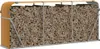 vidaXL Drewniana wiata na drewno opałowe 234x45x100 cm Stal Podgląd zdjęcia produktu 3