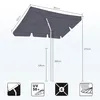 Sekey Sonnenschirm 200 x 125 cm Rechteckig Balkonschirm mit Produktbild-Vorschau 2