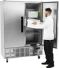 Polar Slimline Gefrierschrank Edelstahl 960L - Serie G Produktbild-Vorschau 8