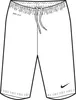 Nike Park Ii Knit Short Nb White/Black Xl Produktbild-Vorschau 6