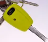 Auto Schlüssel Hülle Silikon Schutz Cover Apfelgrün Produktbild-Vorschau 1