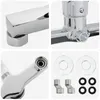 vidaXL Douchemengkraan, chroom, G 1/2 inch, messing Productafbeelding-voorbeeld 7