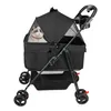 2 in 1 Hundewagen,Hundebuggy bis 15 kg mit abnehmbarem Produktbild-Vorschau 2