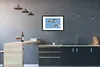 MuchoWow® Gerahmtes Poster Schwan - Vogel - Himmel - Blau Produktbild-Vorschau 2