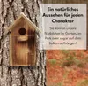 Mangeoire pour oiseaux Woodok, bois, corde de suspension, Voir les images du produit 6