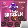 Alpia Schoko Brezeln Zartbitter (1X140g Beutel) + usy Block Produktbild-Vorschau 1