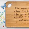 Mr. & Mrs. Panda Schneidebrett Spruch Juristin Humor - Produktbild-Vorschau 3