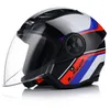 Motocyklová helma LS2 Airflow II Rush - Modrá Červená Bílá, Náhled obrázku produktu 4