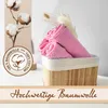 10er Set Spucktücher, Baumwolle, 70x70 cm, rosa Produktbild-Vorschau 2
