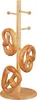 Relaxdays Portapretzel in bambù, 8 bastoncini, A x P: 50 x Anteprima dell’immagine prodotto 1