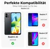 A collage showing a phone case compatibility guide for Xiaomi Redmi A1, comparing it with other Redmi models. Produktbild-Vorschau