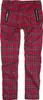 Banned Alternative Stoffhose Herren Tartan Pants rot XL Produktbild-Vorschau 2