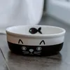 Nobby Katzen Keramikschale Face schwarz/weiß Produktbild-Vorschau 3