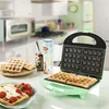 Bestron ASW401, 2 wafle/waflí, Štvorec, Tyrkysová, 700 W, Náhľad obrázku produktu 13