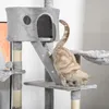 Drapak dla kota PawHut, wysokość sufitu 240-260 cm, drapak Podgląd zdjęcia produktu 5
