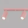 Plafon KARBON 4L różowy 4xGU10 10W aluminium 16.5x6.5x81cm Podgląd zdjęcia produktu 5