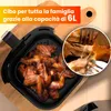 Extralink Air Fryer 6,5 l friggitrice ad aria 1800 W con Anteprima dell’immagine prodotto 8