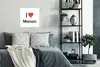 MuchoWow® Poster Ich liebe - Manon - Mädchen 50x50 cm - Produktbild-Vorschau 4