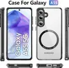 Magnetické průhledné pouzdro pro Samsung Galaxy A55, Náhled obrázku produktu 2