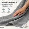 Komfortec 8er Handtuch Set aus 100% Baumwolle, 4 Badetücher Produktbild-Vorschau 6