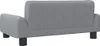 vidaXL Pelíšek pro psy Light Grey 70x45x30 cm Látka Náhled obrázku produktu 5