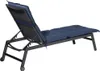 Liegenauflage Basic ca.200 x 65 cm kobalt 50 % Baumwolle, Produktbild-Vorschau 3