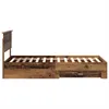 Bettrahmen mit Kopfteil Altholz 90 x 200 cm Holzwerkstoff Produktbild-Vorschau 8