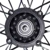 Dirtbike Komplettrad Pitbike Stahlfelge Ersatzreifen hinten Produktbild-Vorschau 6