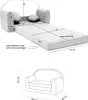 All4All Kindersofa, Klappsofa, Schlafsofa 3in1, Velo, Produktbild-Vorschau 2