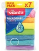 Panni in microfibra Vileda Colors, confezione da 7 pezzi Anteprima dell’immagine prodotto 2