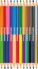 Eberhard Faber 514811 Matita colorata Duo esagonale Anteprima dell’immagine prodotto 3