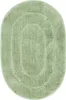 Badematte - Grün - 50x80 cm - Oval - Rutschfest - SOFT - Produktbild-Vorschau 5