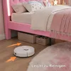 INONEFT Kinderbett 90x200 cm mit LED, Einzelbett mit Produktbild-Vorschau 8