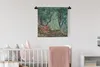 MuchoWow® Wandteppich Wandbehang Olivenhain im Garten von Produktbild-Vorschau 1