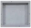 vidaXL Sprchová nika Matt Grey 41x36x10 cm Náhľad obrázku produktu 1