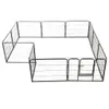 vidaXL Kojec dla psa 12 paneli stalowych 80x60 cm czarny Podgląd zdjęcia produktu 9