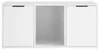 vidaXL Kočičí toaleta, bílá, 100 x 49 x 45 cm, materiál: Náhled obrázku produktu 6