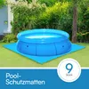 Meisterhome® Pool Matten 9 Stück à 50x50cm 2.25 m² Produktbild-Vorschau 2