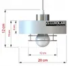 Luxolar Pendelleuchte Beige Gold 3 flammig E27 LED 60W - Produktbild-Vorschau 7